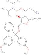 Ethynyl 2-deoxy-5-O-DMT-ribosyl 3-CE phosphoramidite