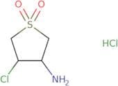 (3R,​4S)​-​rel-4-​Chlorotetrahydro-​3-​thiophenamine 1,​1-​dioxide hydrochloride