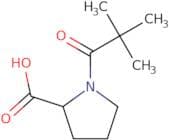 1-(2,2-Dimethylpropanoyl)pyrrolidine-2-carboxylic acid