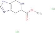 Methyl (6S)-4,5,6,7-tetrahydro-3H-imidazo[4,5-c]pyridine-6-carboxylate dihydrochloride