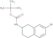 tert-Butyl 7-bromo-1,2,3,4-tetrahydronaphthalen-2-ylcarbamate