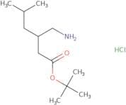 tert-Butyl (3S)-3-(aminomethyl)-5-methylhexanoate hydrochloride