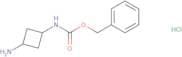 Benzyl N-[3-aminocyclobutyl]carbamate hydrochloride