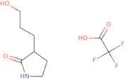 3-(3-Hydroxypropyl)pyrrolidin-2-one, trifluoroacetic acid