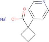 Sodium 1-(pyridin-4-yl)cyclobutane-1-carboxylate