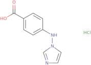 4-[(1H-Imidazol-1-yl)amino]benzoic acid hydrochloride