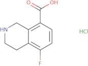 5-Fluoro-1,2,3,4-tetrahydroisoquinoline-8-carboxylic acid hydrochloride