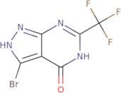 3-Bromo-6-(trifluoromethyl)-1H-pyrazolo[3,4-d]pyrimidin-4-ol