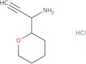 1-(Oxan-2-yl)prop-2-yn-1-amine hydrochloride