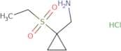 [1-(Ethanesulfonyl)cyclopropyl]methanamine hydrochloride