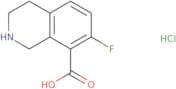 7-Fluoro-1,2,3,4-tetrahydroisoquinoline-8-carboxylic acid hydrochloride