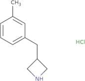 3-[(3-Methylphenyl)methyl]azetidine hydrochloride