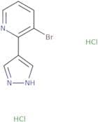 3-Bromo-2-(1H-pyrazol-4-yl)pyridine dihydrochloride