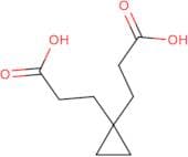3-[1-(2-Carboxyethyl)cyclopropyl]propanoic acid