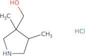 (3,4-Dimethylpyrrolidin-3-yl)methanol hydrochloride