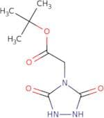 tert-Butyl 2-(3,5-dioxo-1,2,4-triazolidin-4-yl)acetate