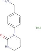 1-[4-(Aminomethyl)phenyl]-1,3-diazinan-2-one hydrochloride