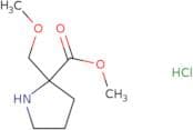 Methyl 2-(methoxymethyl)pyrrolidine-2-carboxylate hydrochloride