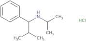 (2-Methyl-1-phenylpropyl)(propan-2-yl)amine hydrochloride