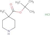 tert-Butyl 4-methylpiperidine-4-carboxylate hydrochloride