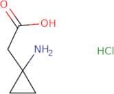2-(1-Aminocyclopropyl)acetic acid hydrochloride