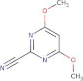 4,6-Dimethoxypyrimidine-2-carbonitrile