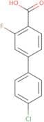 4'-Chloro-3-fluoro-[1,1'-biphenyl]-4-carboxylic acid