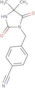 4-[(4,4-Dimethyl-2,5-dioxoimidazolidin-1-yl)methyl]benzonitrile