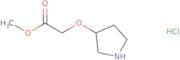 (R)-(Pyrrolidin-3-yloxy)-acetic acid methyl ester hydrochloride