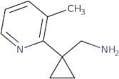 [1-(3-Methylpyridin-2-yl)cyclopropyl]methanamine
