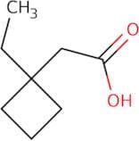 2-(1-Ethylcyclobutyl)acetic acid