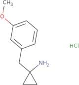 1-[(3-Methoxyphenyl)methyl]cyclopropan-1-amine hydrochloride