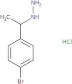[1-(4-Bromophenyl)ethyl]hydrazine hydrochloride
