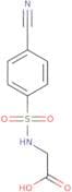 2-(4-Cyanobenzenesulfonamido)acetic acid