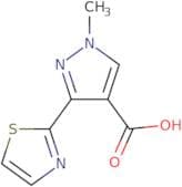 1-Methyl-3-(1,3-thiazol-2-yl)-1H-pyrazole-4-carboxylic acid