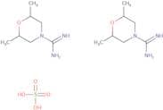 Bis(2,6-dimethylmorpholine-4-carboximidamide), sulfuric acid