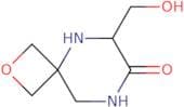 6-(Hydroxymethyl)-2-oxa-5,8-diazaspiro[3.5]nonan-7-one