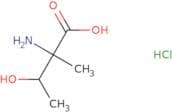 2-Amino-3-hydroxy-2-methylbutanoic acid hydrochloride