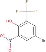 4-Bromo-2-nitro-6-(trifluoromethyl)phenol