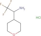 2,2,2-Trifluoro-1-(oxan-4-yl)ethan-1-amine hydrochloride