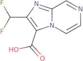 2-(Difluoromethyl)imidazo[1,2-a]pyrazine-3-carboxylic acid