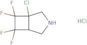1-Chloro-6,6,7,7-tetrafluoro-3-azabicyclo[3.2.0]heptane hydrochloride