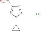 1-Cyclopropyl-1H-imidazole-4-carbaldehyde hydrochloride