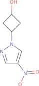 3-(4-Nitro-1H-pyrazol-1-yl)cyclobutan-1-ol