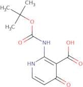 2-{[(tert-Butoxy)carbonyl]amino}-4-hydroxypyridine-3-carboxylic acid