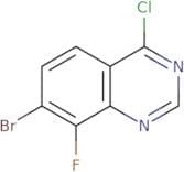 7-Bromo-4-chloro-8-fluoroquinazoline