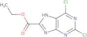 Ethyl 2,6-dichloro-9H-purine-8-carboxylate