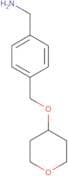 {4-[(Oxan-4-yloxy)methyl]phenyl}methanamine