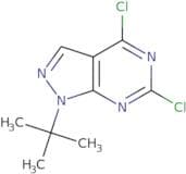 1-tert-Butyl-4,6-dichloro-1H-pyrazolo[3,4-d]pyrimidine
