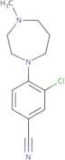 3-Chloro-4-(4-methyl-1,4-diazepan-1-yl)benzonitrile